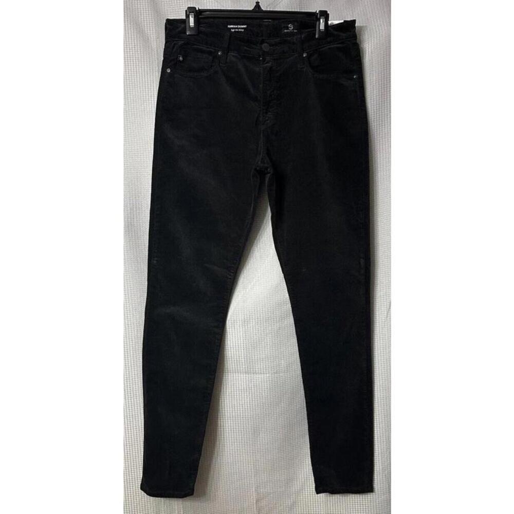 NWT AG Adriano Goldschmied Farrah High Rise Skinny Womens Gray Pants Size 31